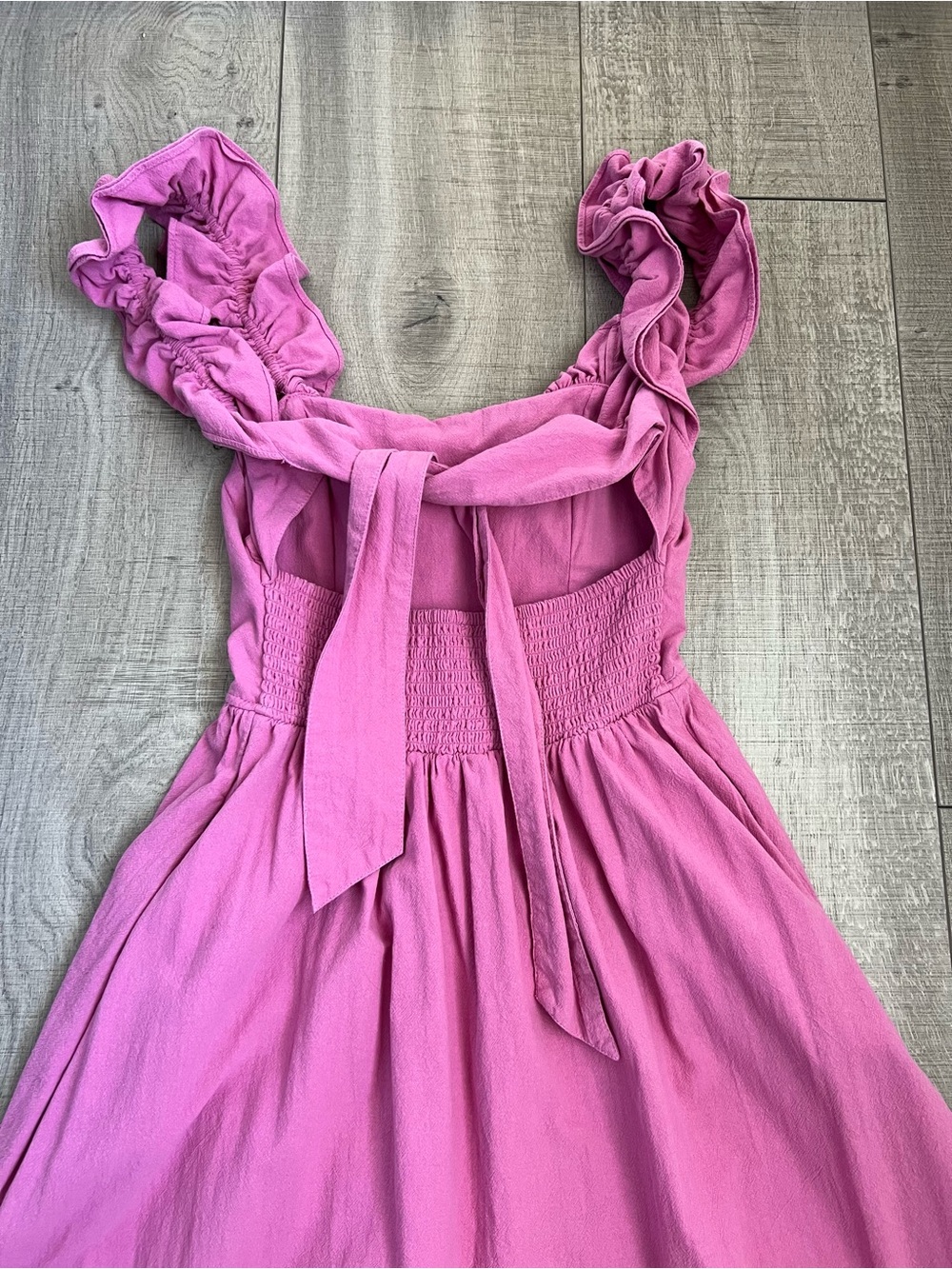 Free People Ruffle It Up Midi Dress Size Small - Picture 15 of 16